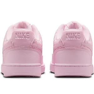 Nike Court Vision Low Shoes - Pink Lace Sneakers thumbnail 4