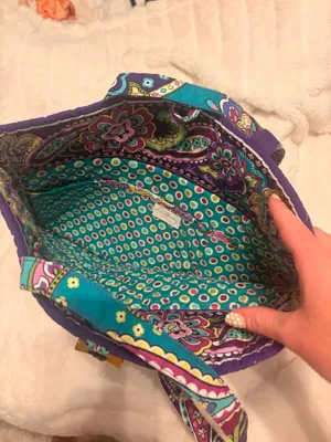 Vera Bradley Bag Tote Floral thumbnail 2
