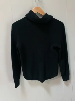 LAUREN RALPH LAUREN Waffle Knit Cowl Neck Sweater Womens M thumbnail 3