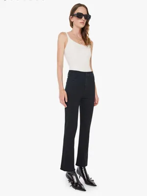 Mother Hustler Ankle Fray Jeans in Not Guilty thumbnail 2