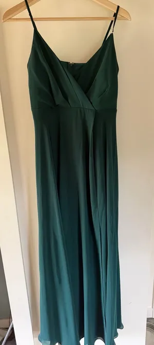 Birdy Grey Forest Green Strapless Maxi Dress thumbnail 1