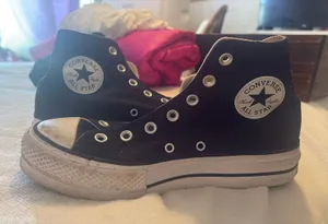 Black Platform Converse thumbnail 1