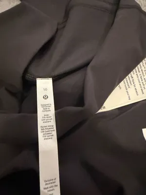 Lululemon Wunder Train Leggings 28” High-Rise Black size 10 thumbnail 3