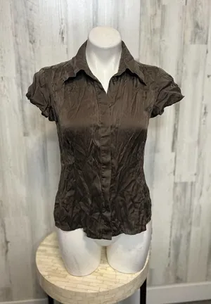 Kensie brown top Brown Size 10 thumbnail 1