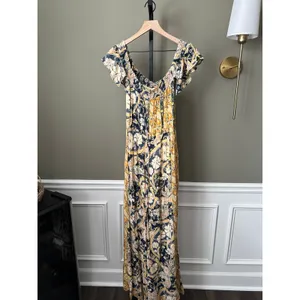 Free People Carmen Jumpsuit Paisley Small thumbnail 7