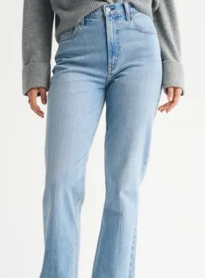 Abercrombie and fitch Curve Love 90s Straight Ultra High Rise 8R thumbnail 1