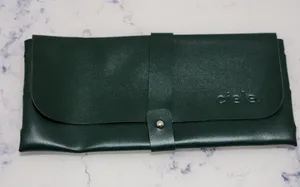 Ciele Green Brush Case Clutch thumbnail 1