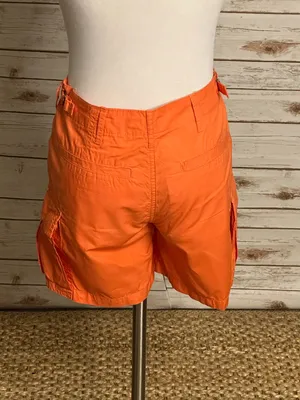 Polo Ralph Lauren orange cotton cargo utility shorts Size 6 thumbnail 5