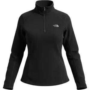 The North Face Fleece Pullover Womens XL Black TKA 100 Quarter Zip Jacket thumbnail 1