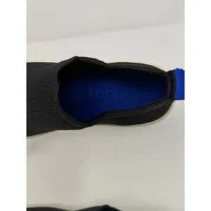 Rothy's Chelsea Sneaker Black Solid Knit Ankle Boot Women Size 7.5 thumbnail 10