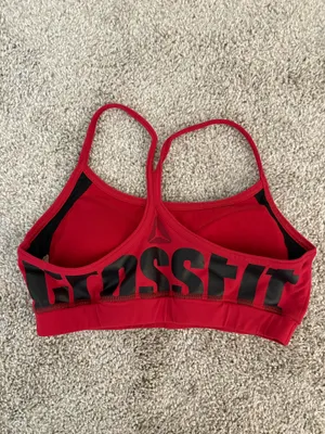 Reebok CrossFit Sports Bra Red thumbnail 2