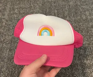 Pastel Trucker Hat Pink thumbnail 1