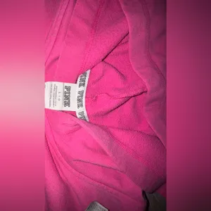 PINK Victoria’s Secret Y2K Hot Pink Cheetah Hoodie Early 2000’s Girly Large thumbnail 9