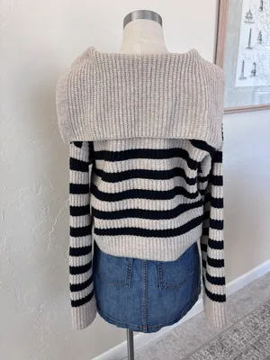 Sincerely Jules striped sweater thumbnail 4