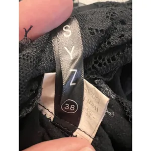 Witchy Goth Whimsy Victorian ‎ Steampunk Black Lace Leather Top S Cosplay thumbnail 7