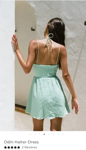 Sabo Skirt Odin Halter Dress thumbnail 3