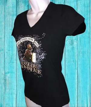 Cowgirl Hardware black T-shirt thumbnail 4
