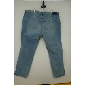 Abercrombie & Fitch The 90s Straight Ultra High Rise Jeans‎ Blue 37/24R New thumbnail 2