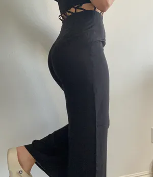 Charlotte Russe black pants jumpsuit thumbnail 4