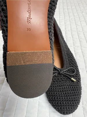 Madewell The Hester Flat in Crochet Roasted Espresso Brown Size 10 thumbnail 10