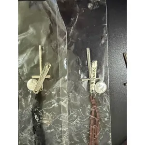 Bundle 14- 8pc Western Jewelry Cross Cord Necklaces Cactus & Silver Cuff Set thumbnail 3
