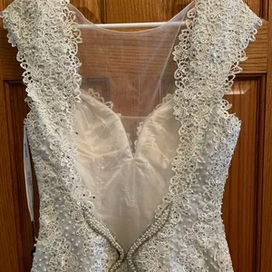 White Sherri Hill Dress thumbnail 4