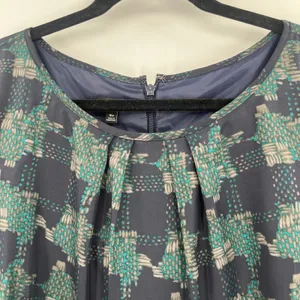 Talbots Tweed Dress Sz 16P Office Preppy Old Money Academia Mix Media Metallic thumbnail 3