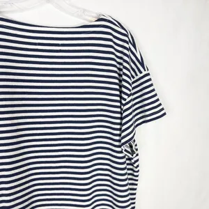 Madewell XL Top Organic Cotton Lyndale Oversized Tee Classic‎ Indigo Blue 1298 thumbnail 8