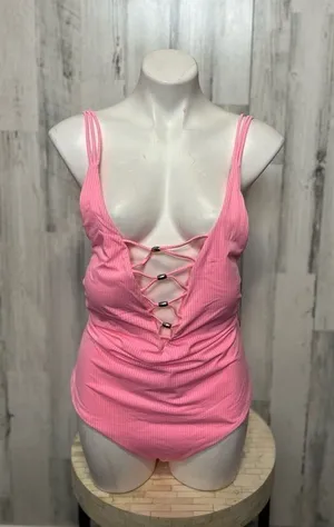 Pink swimsuit Pink Size 3X thumbnail 1