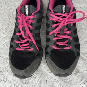Reebok zig tech shark 3.0 pink black running shoes sz 8 thumbnail 3