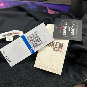 Miken Swim (XL) Cami Strap Terry Cloth Cropped Tank Top Vacation Beach Coverup thumbnail 7