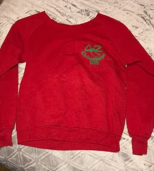 Vintage Delta Zeta Christmas Sweater thumbnail 1