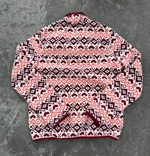 Lands end fleece snap T pullover  thumbnail 4