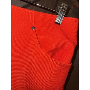Urban Outfitters Size XS Ashley Pelmit Fitted Mini Skirt Red‎ Orange thumbnail 2
