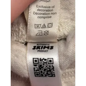 New Skims Cotton Fleece Classic Straight Leg Pant Oatmeal Hearher Medium NWT thumbnail 8