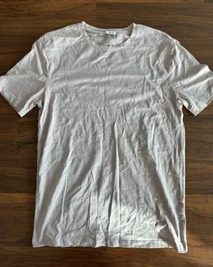 Men’s Zara T-shirt beige thumbnail 1