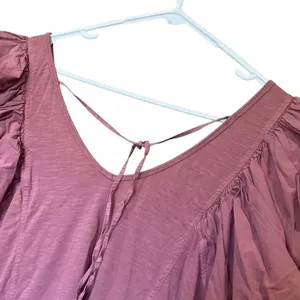 Daily Practice Maeve Flutter Sleeve Pocket Knee Length Dress Size Large #778 thumbnail 8