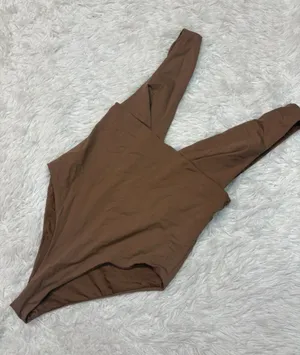 Zara Brown One-Piece Bodysuit thumbnail 1