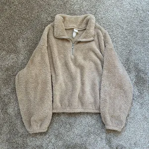 H&M Sherpa Half Zip thumbnail 1