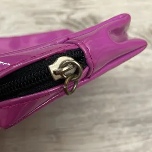 Lancome Purple Zip Top Makeup Bag thumbnail 4