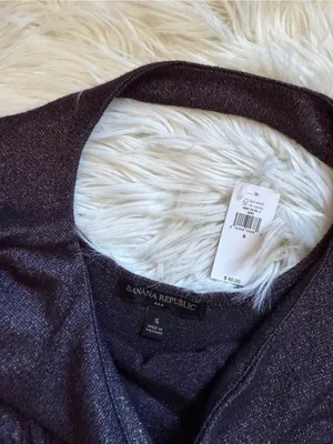 Banana Republic sparkle knit top thumbnail 5