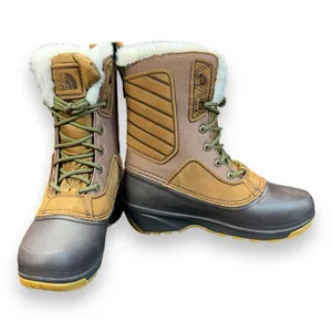 The North Face Women's Shellista IV Mid Boots Utility Brown NIB‎ Size 5 thumbnail 3