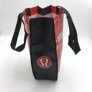 Lululemon Athletica Red Reusable Tote Bag thumbnail 5