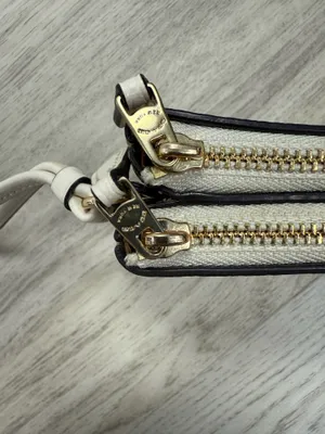 Coach Tan Signature 2 Bag Wristlet thumbnail 6