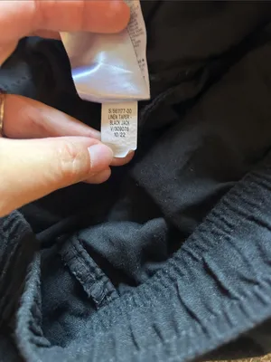 Old Navy Women's Black Cropped Elastic Waist Summer Linen Tapered Pants | Sz XL thumbnail 11
