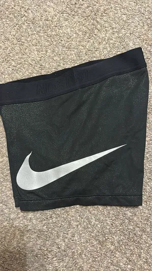 Sparkly Nike Spandex Pro Dri-Fit Shorts Small thumbnail 2
