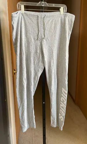 Women's Dickies Gray XL Track Pants & Joggers with White Logo thumbnail 1