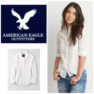 ✨AEO Boyfriend Shirt✨  thumbnail 2