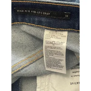 New Banana Republic High Rise Wide leg cropped Jeans thumbnail 11