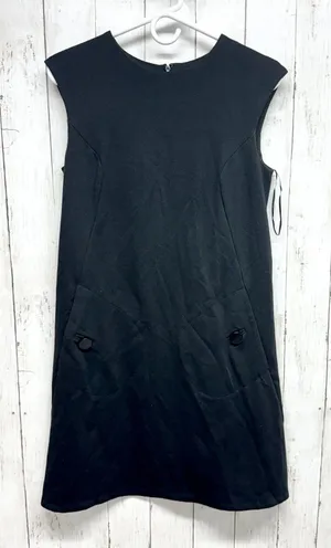 Michael‎ Kors Dress Women Sz S/P Sleeveless Mini Black A Line Round Neck thumbnail 1